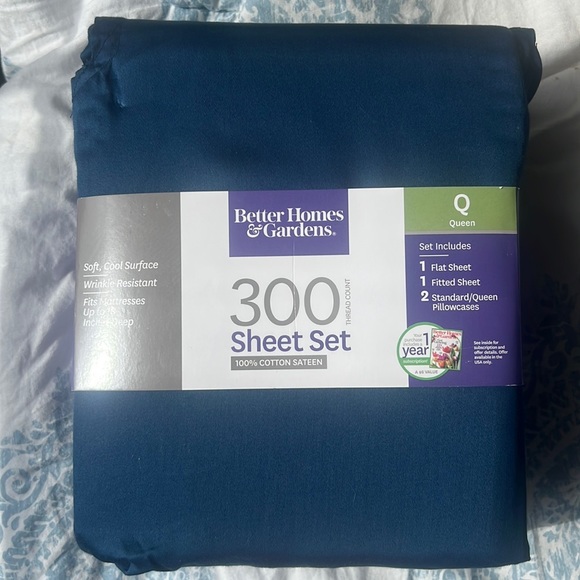 Better Homes And Gardens Bedding Nwt Better Homes And Gardens Queen Sized Sheet Set Poshmark